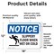 Signmission 12 in Height, 18 in Width, Vinyl Decal, Rectangle OS-2PACK-NS-D-1218-L-18339 - alternate 3